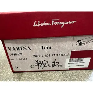 ❤️全新 超甜美Salvatore Ferragamo Varina 平底鞋 6C