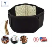 Low Back Support Belt Brace XL Tourmaline for warmth heating for Pain Relief