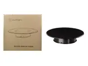 10 Rotary Display Turntable Stand - Black Top for 1/64 to 1/18 Scale Models