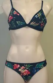 O’Neill Midnight Tropics Bikini Set Size 10 BNWT
