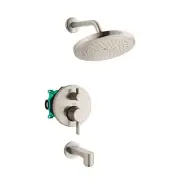 Hansgrohe 04908820 Tub and Shower Trim Package Brushed Nickel