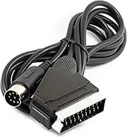 risingsaplings for RGB SCART TV AV Cable for Sega Genesis Megadrive 1 MD1 About 1.8 Meter 6FT (8Pins, PAL-D)
