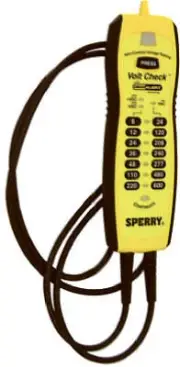 Gardner Bender VC61000 Volt Check Voltage & Continuity Tester - Quantity 1