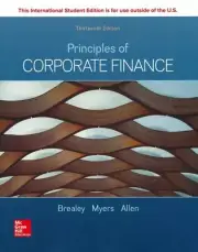 ISE Principles of Corporate Finance - Richard A. Brealey Book