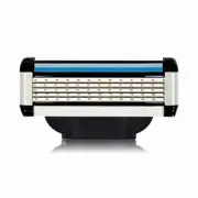 BIC Style MACH3 Compatible 5-Blade + Trimmer Razor Blades Best Unisex Refills