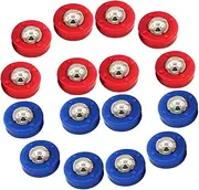 FOYTOKI Safe Fun Shuffleboard Pucks Pack Mini Shuffleboard Balls Educational Toys for Boys and Girls Improve Concentration Creativity Suitable for Indoor Outdoor Play