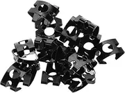 20pcs Metal Brake Cable Clamps Housing Clips for Vehicle Line Guide Abs Brake Cable Clip