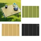 Camping Table Mat Folding Silicone Table Cover for Camp Barbecue Countertop