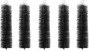 Mellisso 50PCS Stainless Steel Core Brush Aquarium Filter Fish Tank Brush Pond Biochemical Filter Brush Filter