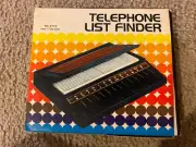 Telephone List Finder Flip Up Phone Number Address Book Index No 9732 NOS