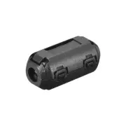 Ferrite Cores Cable Clips 3.5mm RFI EMI Noise Suppression Filter for Video 20Pcs