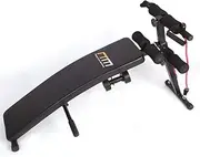 Foldable Incline Sit Up Abs Bench - Home Gym Equipment Core and Upper Body Workout Multi-Functional Fitness Enhancer