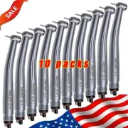 10pcs pieza de mano NSK Style Dental High Speed Handpiece Push 4 Holes Pana Max