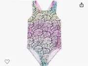 PUMA Girls' Crossback One Piece Swimsuit