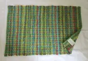 CLM Enterprises - Cross Grain Multi - Area Rug - Green - 2' x 3' - NEW