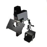220V Electric Auto Stapler Binder Book Binding Machine Flat+Saddle Stitching
