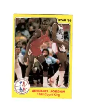 1986 Star Company Court Kings 33-card Basketball Set Michael Jordan +++