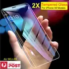 2X Tempered Glass Screen Protector For iPhone 16 15 XR 7 8 11 12 13 14 Pro Max