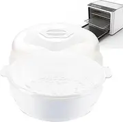 Microwave Steam Cleaner, Baby Bottles Sterilizer, High-Temperature Resistant Steamer, Fast And Efficient Cleaning For Household, Kids' Tableware, Toys, And Daily Sanitization
