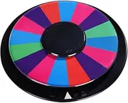 KOMBIUDA Prize Wheel for Fortune Wheel of Fortune Game Table Prize Games Game Wheel Table Prizes Roulette Taking Fortune Spins Game Double Sided Dry Erase Wheel Table Top The Wheel Acrylic