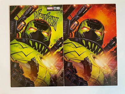 VENOM #28 — EXCLUSIVE TRADE-VIRGIN SET JONBOY MEYERS — VIRUS REVEAL CATES — NM++