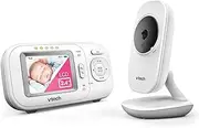 VTech BM2700 2.4" Video & Audio Baby Monitor with 2-Way Talk, Soothing Sounds, Room Temperature Monitor