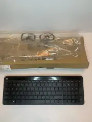 Black KG-1450 - Wireless Keyboard US New Missing Dongle and Mouse