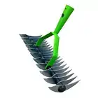 Lawn Thatching Rake Ergonomic Garden Descaling Rake Leaf Rake Dethatcher Rake