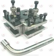 4-piece set T37 quick-change tool post high-quality in wooden box... HQ.