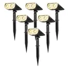 StarRayS Solar Lights Outdoor, 350LM Solar Spot Lights Outdoor, IP67 Waterpro...
