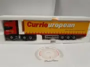 Corgi 1:50 scale CC12903 - Scania Topline Curtainside CURRIE EUROPEAN TRANSPORT