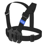 TELESIN Chest Strap Mount Waistcoat Belt Mount for GoPro 12 Hero 11 10 9 8 7 6 Insta360 SJCAM EKEN DJI Action Camera Acc