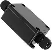 Outdoor Waterproof Shockproof Box Ip66 Rating 1-in/1-out Landscape Lighting Fountain Garden Plastic Weatherproof Connection Box
