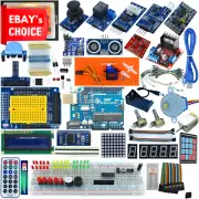 Professional Uno R3 Starter Kit Compatible with Arduino IDE 50+ Lessons Sensors