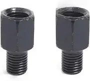 JININGLEZX Black Motorcycle Mirror Adapters M10 10MM M8 8MM Rearview Mirrors Conversion Bolt Clockwise Anti-Clock Right Left Thread(M10M10 (LR and LR))