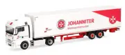 HERPA - MAN TGX XLX 4x2 with trailer 2 axles WANDT-JOHANNITER - 1/87 - HER318150