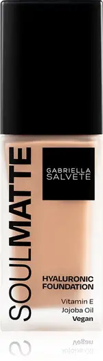 Gabriella salvete Soulmatte Hyaluronic Foundation 30ml 04N Sand Neutral