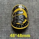 1X MONGOOSE YE Bicycle Bike Alloy Head Badge Decals Stickers Free Shipping