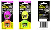 3x, 6x or 9x Piksters Gorilla Dental Floss Mini Twin 2x8m Packs. Buy Bulk & Save