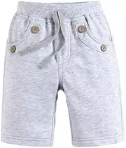 [Generic] Boys Pull On Spring/Summer Woven Shorts| Premium Soft Cotton| Kids Sweat Shorts
