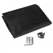 Black Fly Screen Magic Magna Mosquito 2X OZ Magnetic Door Curtain Bug Mesh