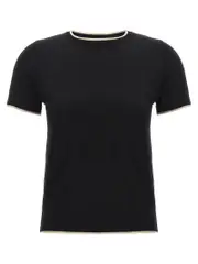 [Max Mara 'S] Max Mara 'S-Egidio T Shirt Nero-Donna M