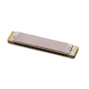 TOMBO 3521 Premium 21-Hole A# Harmonica - New Resin Body, Unique Design