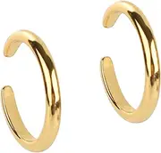 [Mikovivi] 2pcs Toe Rings for Women, Adjustable Thin Open Band Toe Ring Fashion Minimalist Gold Filled Toe Rings Summer Beach Foot Jewelry, 14x2mm, Copper, No Gemstone