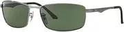 [Ray-Ban] Ray Ban RB 3498 004/71 - Gunmetal/Green