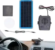 Warm Pad Solar Heating System, Deicing Car Heater, 30 W Portable Solar Panel Heater for Vehicle Windscreen, Pet Housing, Chicken Frames and Outdoor Shed, Environmentally Friendly