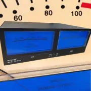 2U Dual VU Meter Display Audio VU Meter Level Meter f/ Audio Amplifier MK-II