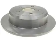 Rear Brake Rotor For 07-18 Jeep Wrangler JK CD11K2 Silver Non-Coated -- New (for: Jeep)