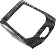ABS Carbon Fiber Compatible for BMW 5 Series G60 2024 2025 Car Center Control Shift Frame Decorative Stickers Car Interior Accessories(Gear Shift Frame)