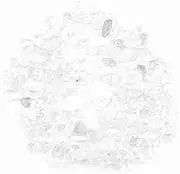 TOUISEDGI Crystal Quartz Stones Crushed Pieces for Altar Decor Fish Tank Flowerpot Demagnetization (TOUISEDGIOJcjv-01)